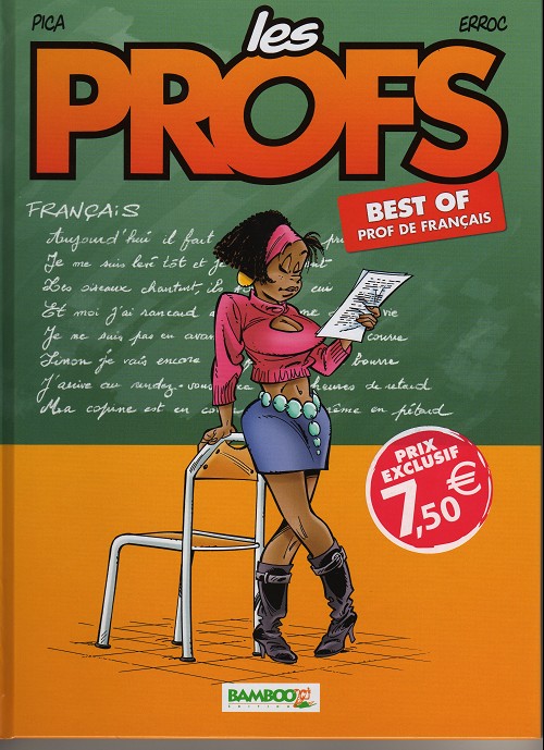 Couverture de l'album Les Profs Best of prof de français