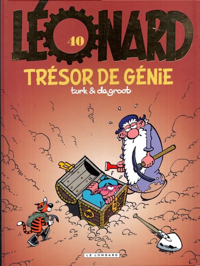 Couverture de l'album Léonard Tome 40 Trésor de Génie