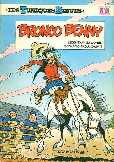 Couverture de l'album Les Tuniques Bleues Tome 16 Bronco Benny