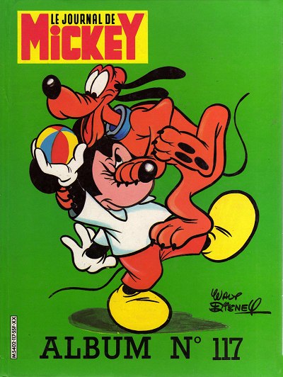 Couverture de l'album Le Journal de Mickey Album N° 117