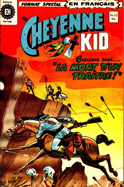 Couverture de l'album Cheyenne Kid Tome 12 La mort d'un traitre