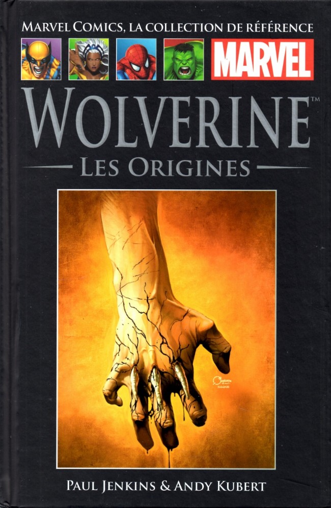 Couverture de l'album Marvel Comics - La collection de référence Tome 21 Wolverine - Les Origines
