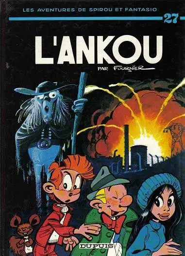 Couverture de l'album Spirou et Fantasio Tome 27 L'Ankou