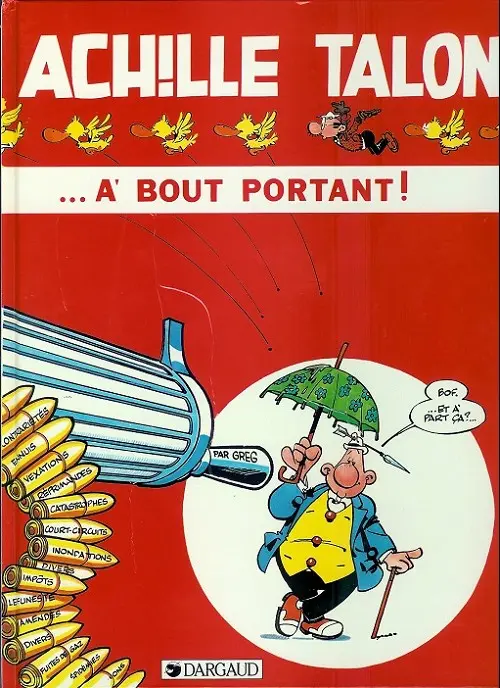 Couverture de l'album Achille Talon Tome 35 Achille Talon... à bout portant !