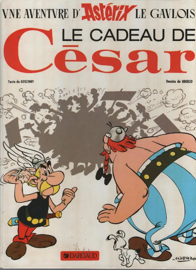Couverture de l'album Astérix Tome 21 Le cadeau de César