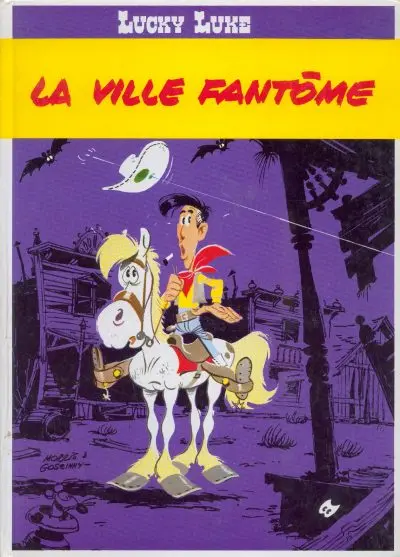 Couverture de l'album Lucky Luke Tome 25 La ville fantôme