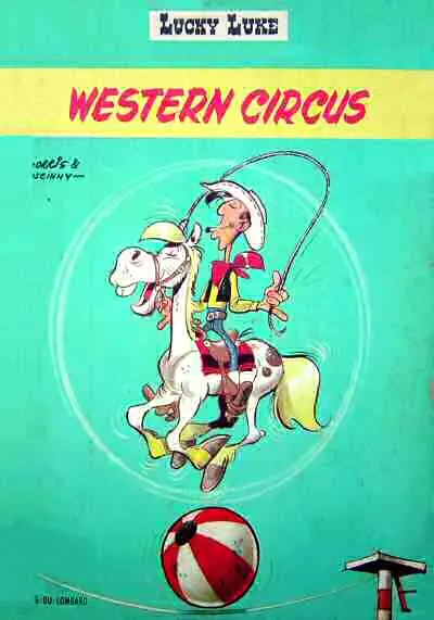 Couverture de l'album Lucky Luke Tome 36 Western Circus