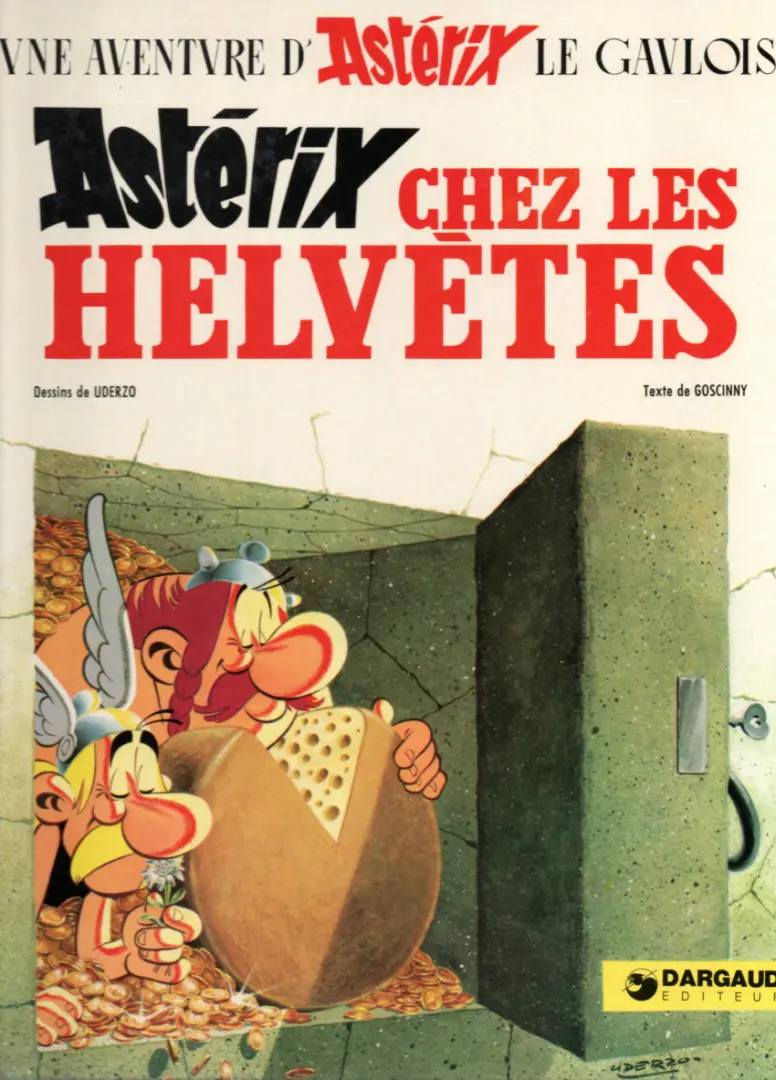 Couverture de l'album Astérix Tome 16 Astérix chez les Helvètes