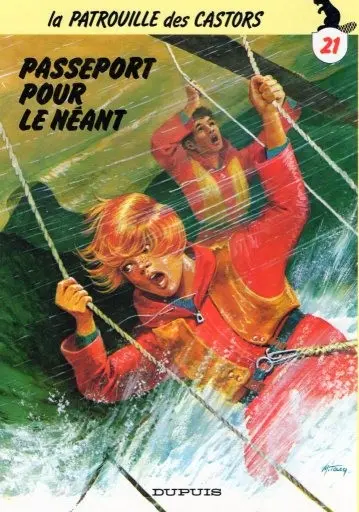 Couverture de l'album La Patrouille des Castors Tome 21 Passeport pour le néant