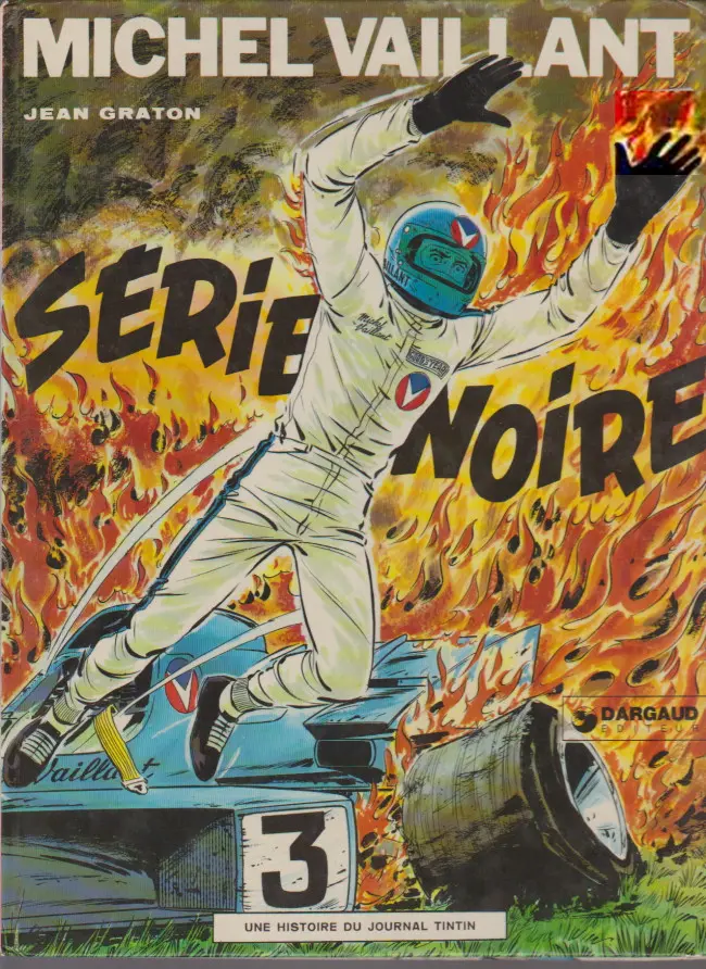 Couverture de l'album Michel Vaillant Tome 23 Série noire