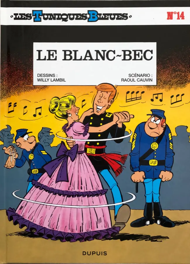 Couverture de l'album Les Tuniques Bleues Tome 14 Le blanc-bec