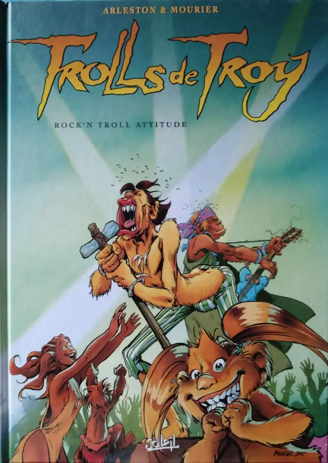 Couverture de l'album Trolls de Troy Tome 8 Rock'n Troll attitude