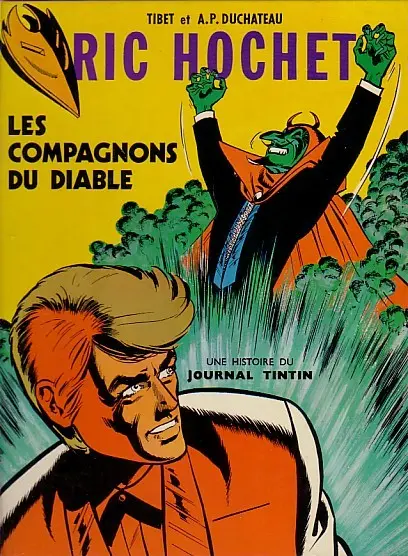 Couverture de l'album Ric Hochet Tome 13 Les compagnons du diable