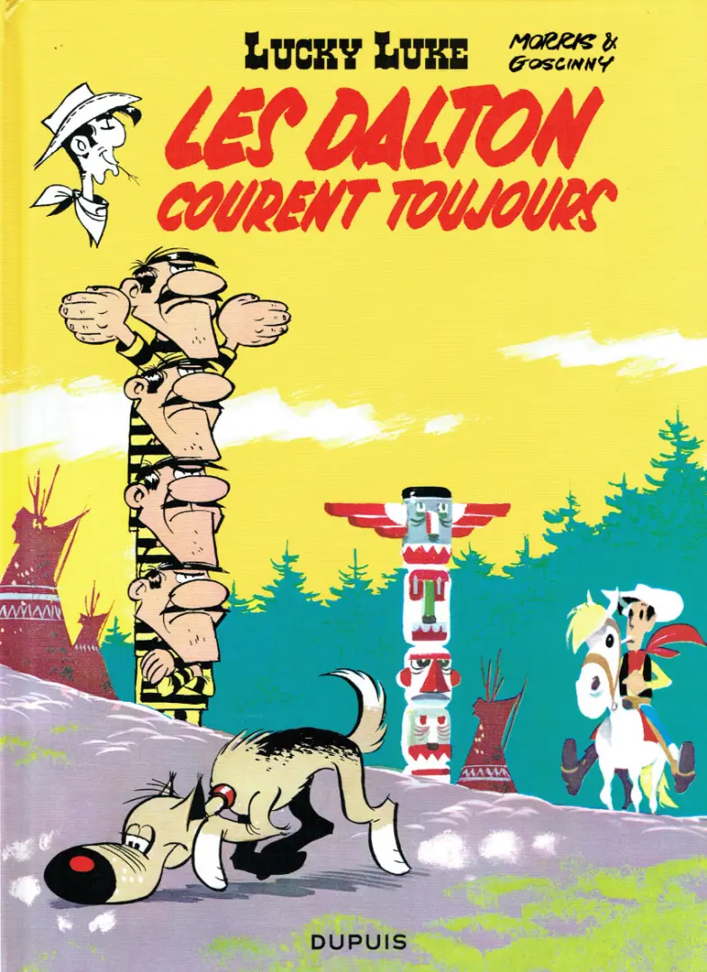 Couverture de l'album Lucky Luke Tome 23 Les Dalton courent toujours
