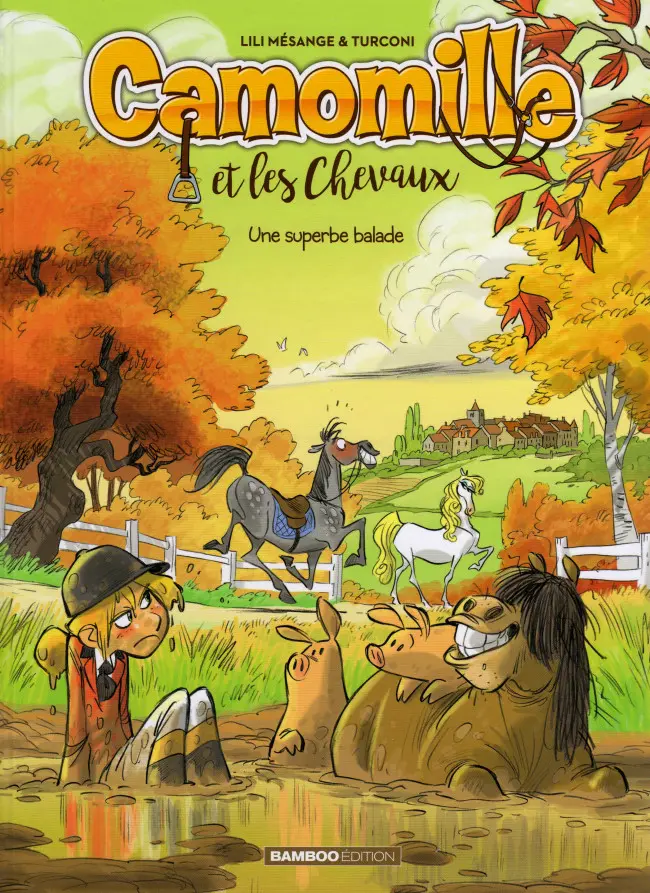 Couverture de l'album Camomille et les chevaux Tome 5 Une superbe balade