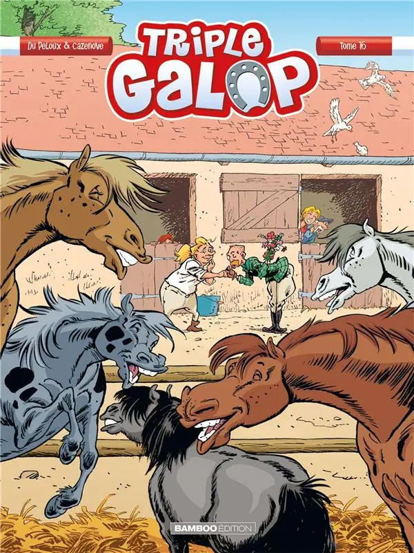 Couverture de l'album Triple galop Tome 16