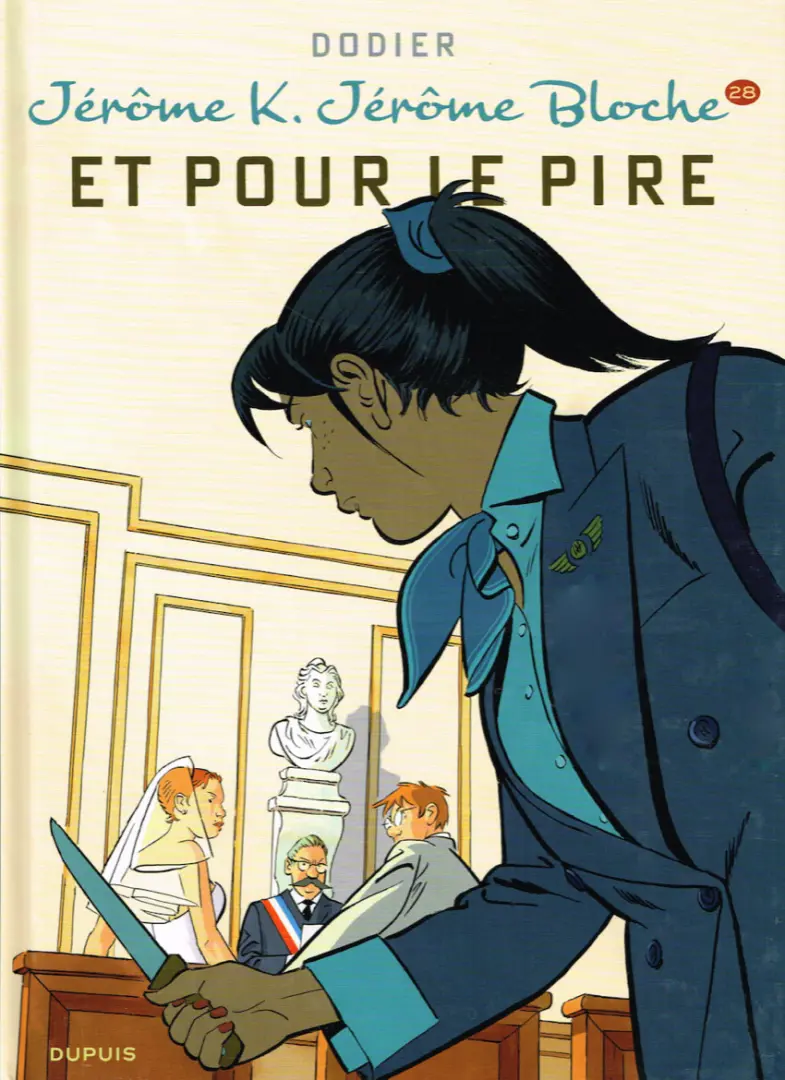 Couverture de l'album Jérôme K. Jérôme Bloche Tome 28 et pour le pire