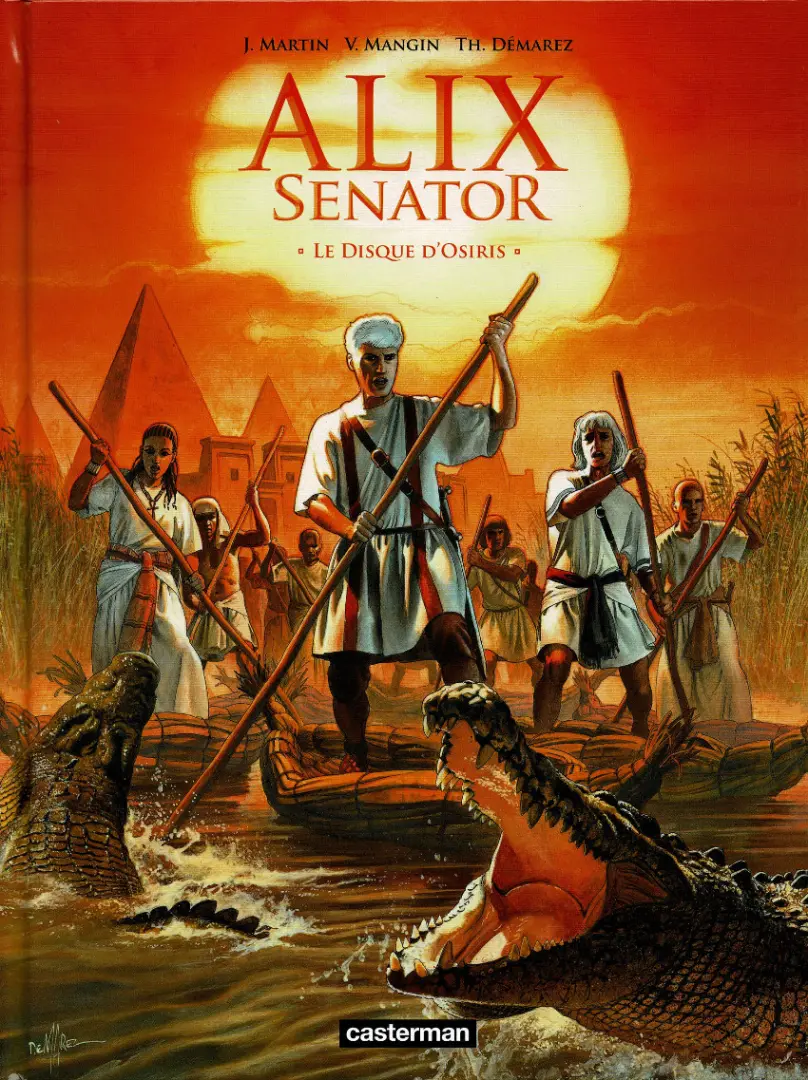 Couverture de l'album Alix Senator Tome 12 Le Disque d'Osiris