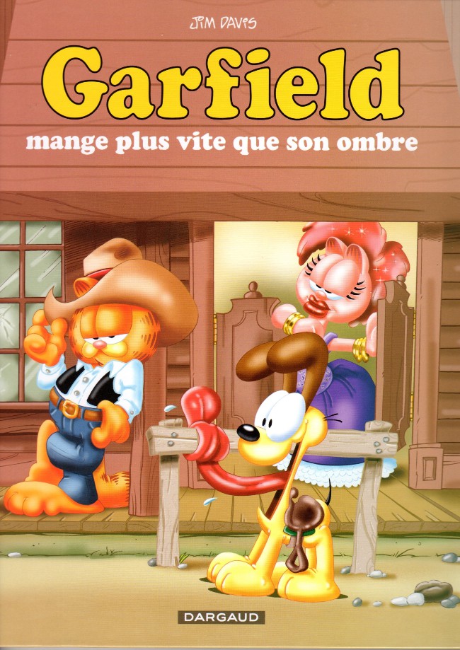 Couverture de l'album Garfield Tome 34 Garfield mange plus vite que son ombre