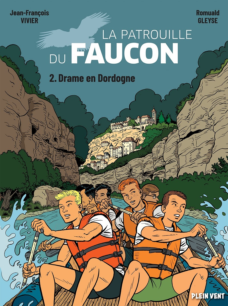 Couverture de l'album La patrouille du faucon 2 Drame en Dordogne