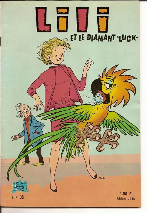 Couverture de l'album Lili Tome 35 Lili et le diamant Luck