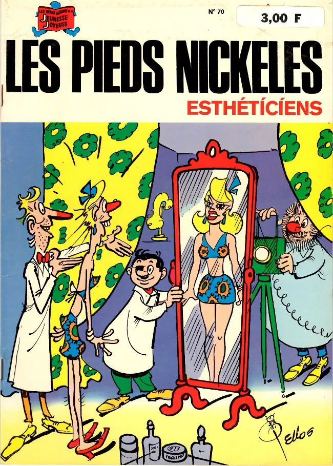 Couverture de l'album Les Pieds Nickelés Tome 70 Les Pieds Nickelés esthéticiens
