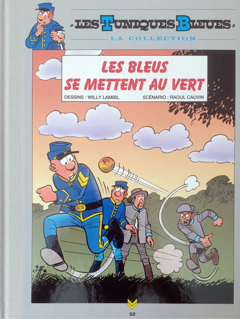 Couverture de l'album Les Tuniques Bleues La Collection (Hachette) Tome 52 Les bleus se mettent au vert