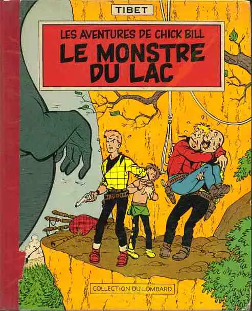Couverture de l'album Chick Bill Tome 9 Le monstre du lac
