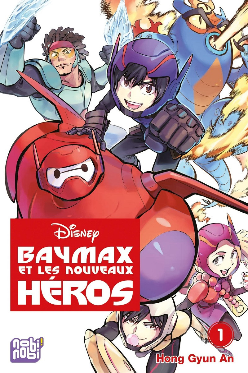 Couverture de l'album Baymax et les nouveaux héros 1