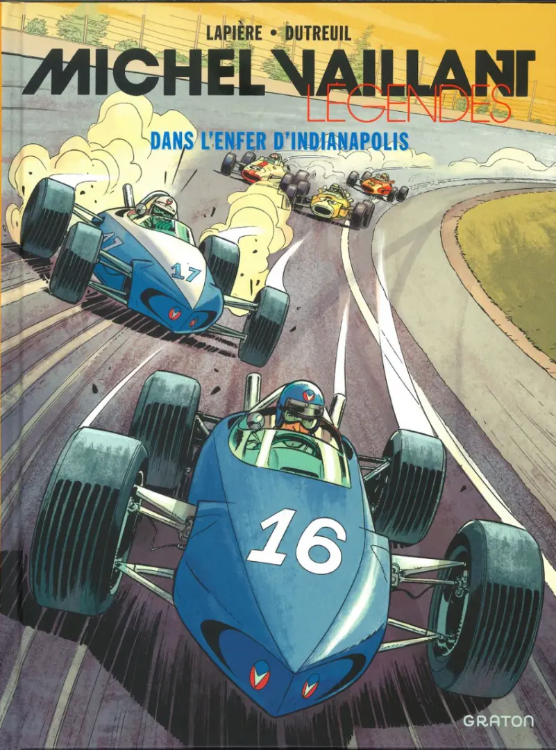 Couverture de l'album Michel Vaillant Légendes Tome 1 Dans l'enfer d'Indianapolis