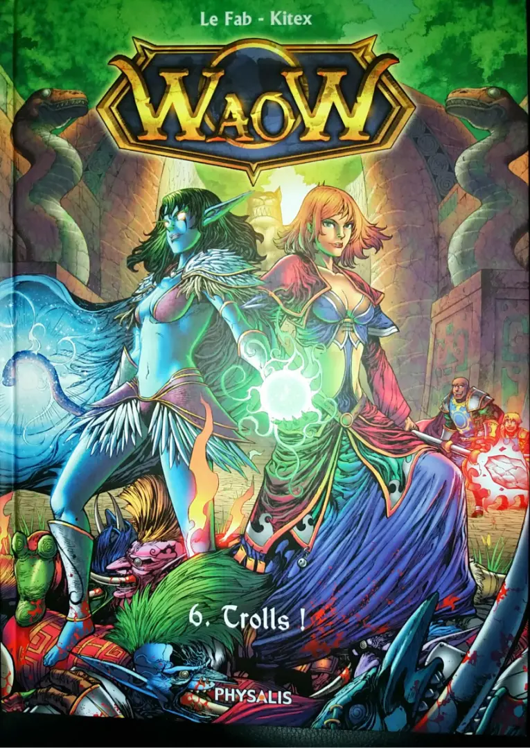 Couverture de l'album WaoW Tome 6 Trolls !