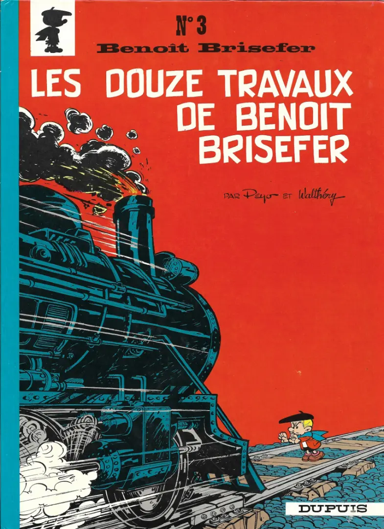 Couverture de l'album Benoît Brisefer Tome 3 Les douze travaux de Benoît Brisefer