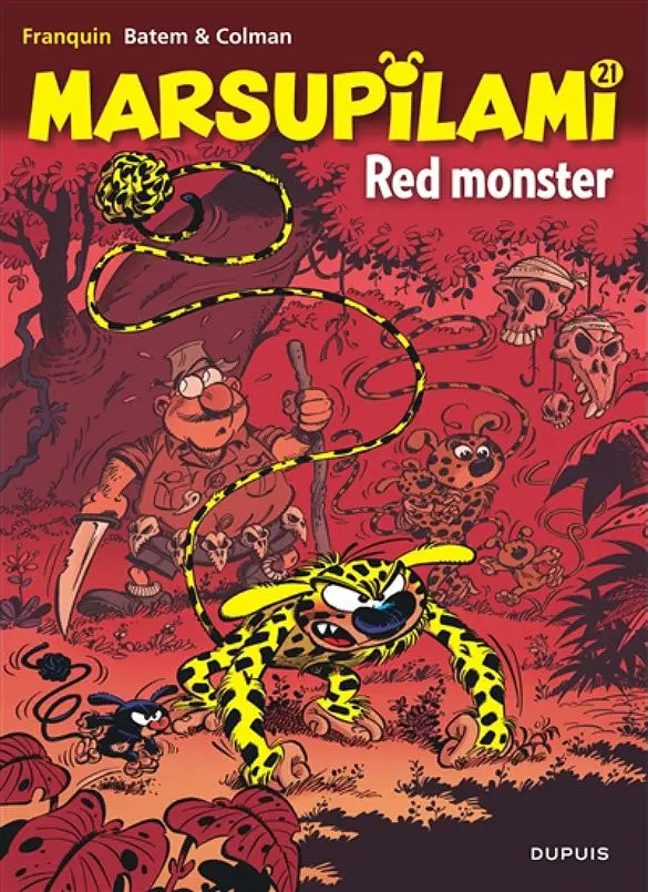 Couverture de l'album Marsupilami Tome 21 Red monster