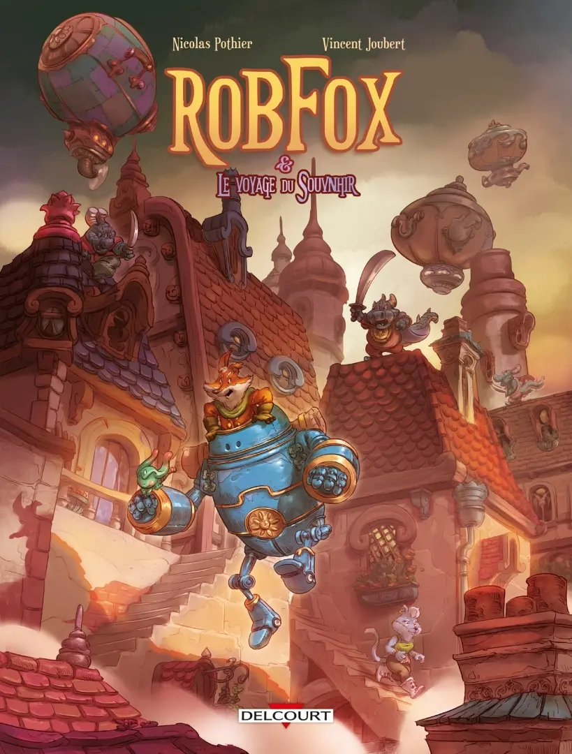 Couverture de l'album Robfox & le Voyage du Souvnhir