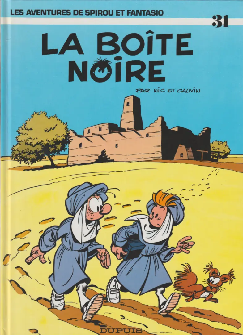 Couverture de l'album Spirou et Fantasio Tome 31 La boite noire