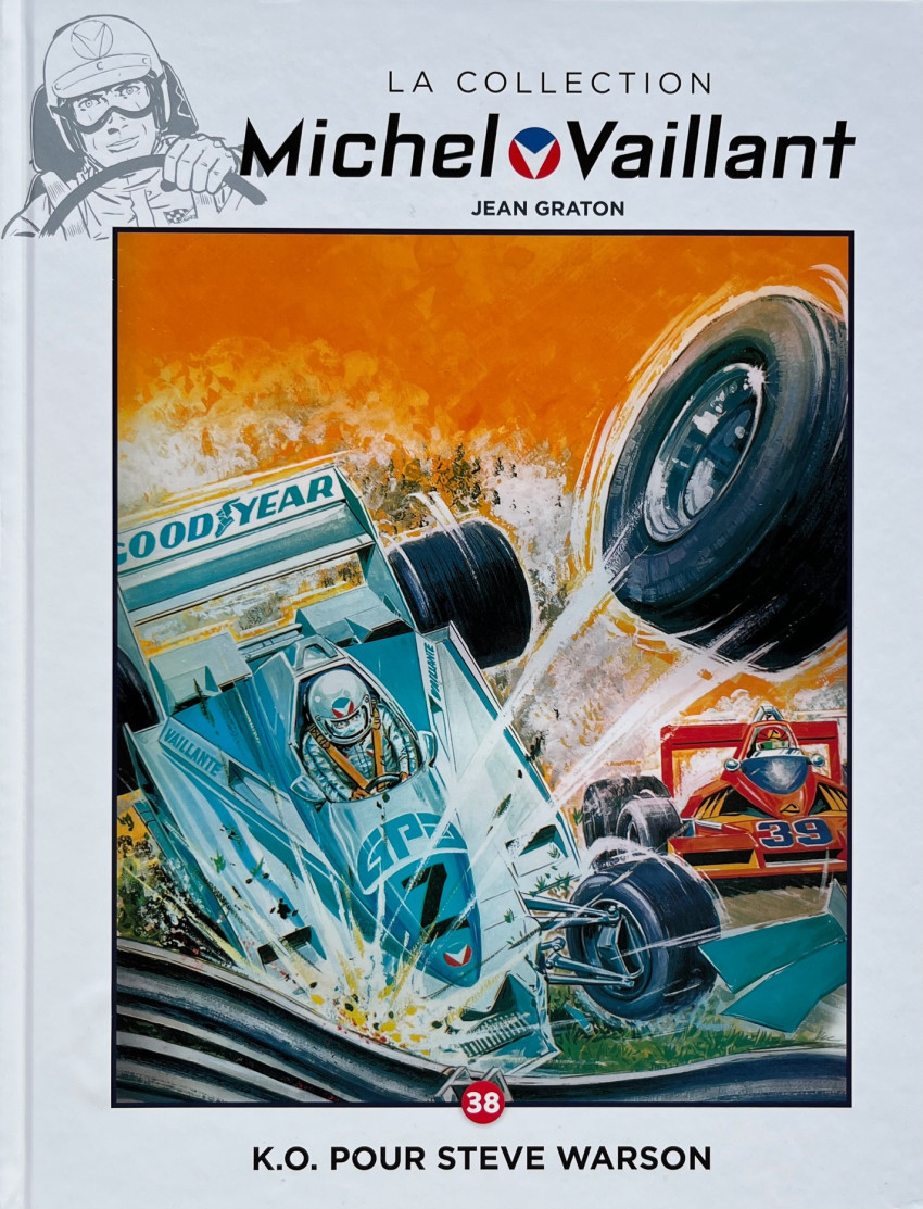 Couverture de l'album Michel Vaillant La Collection 38 K.O. pour Steve Warson