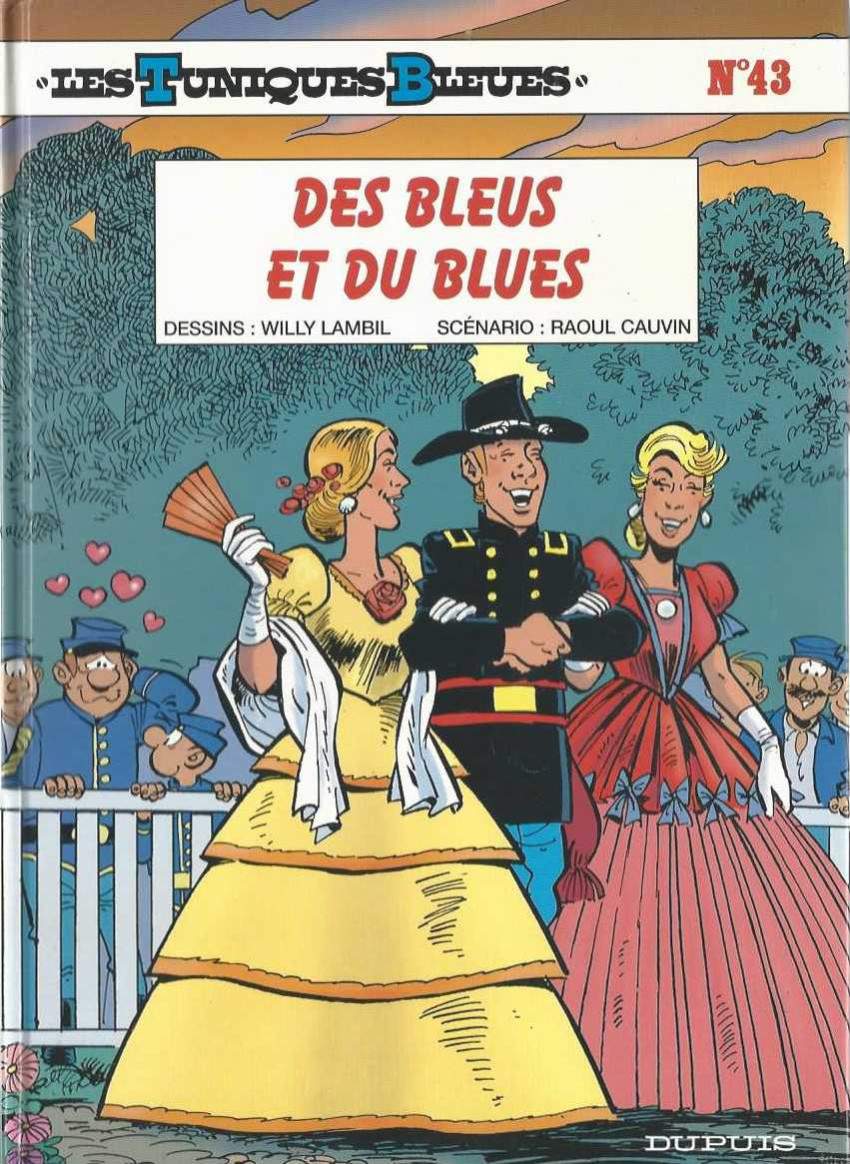 Couverture de l'album Les Tuniques Bleues Tome 43 Des bleus et du blues