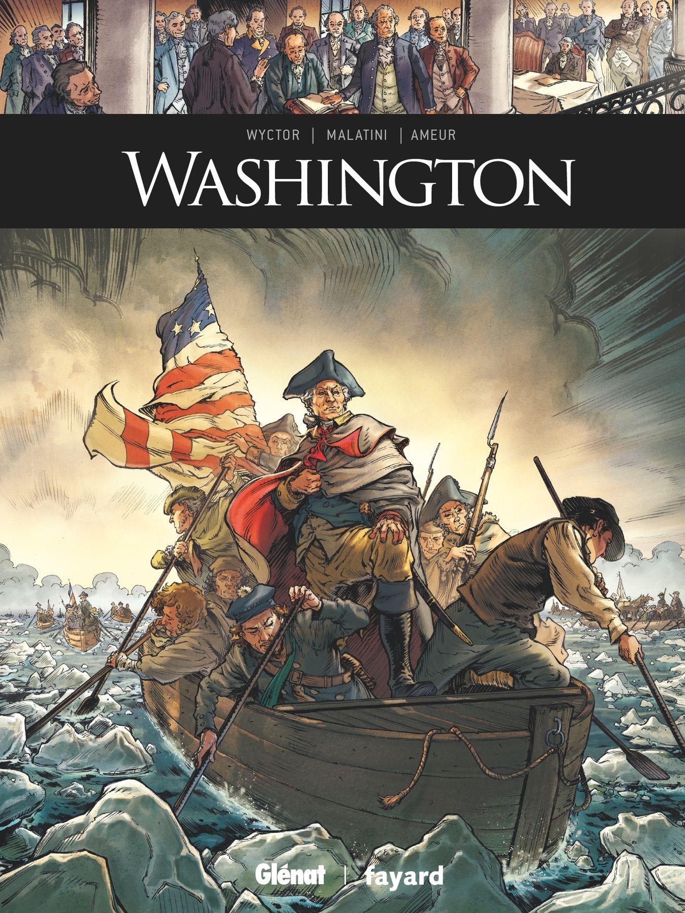 Couverture de l'album Ils ont fait l'Histoire 43 Washington