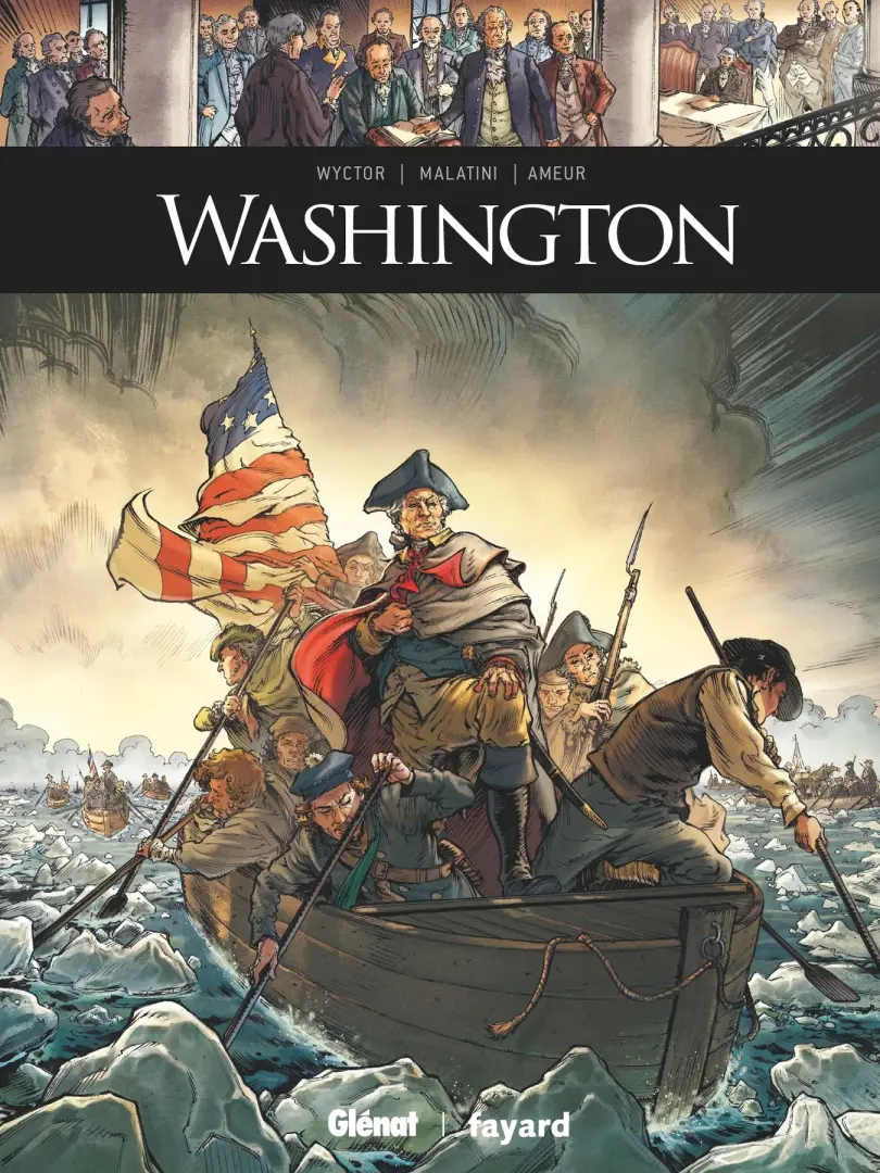 Couverture de l'album Ils ont fait l'Histoire Tome 43 Washington