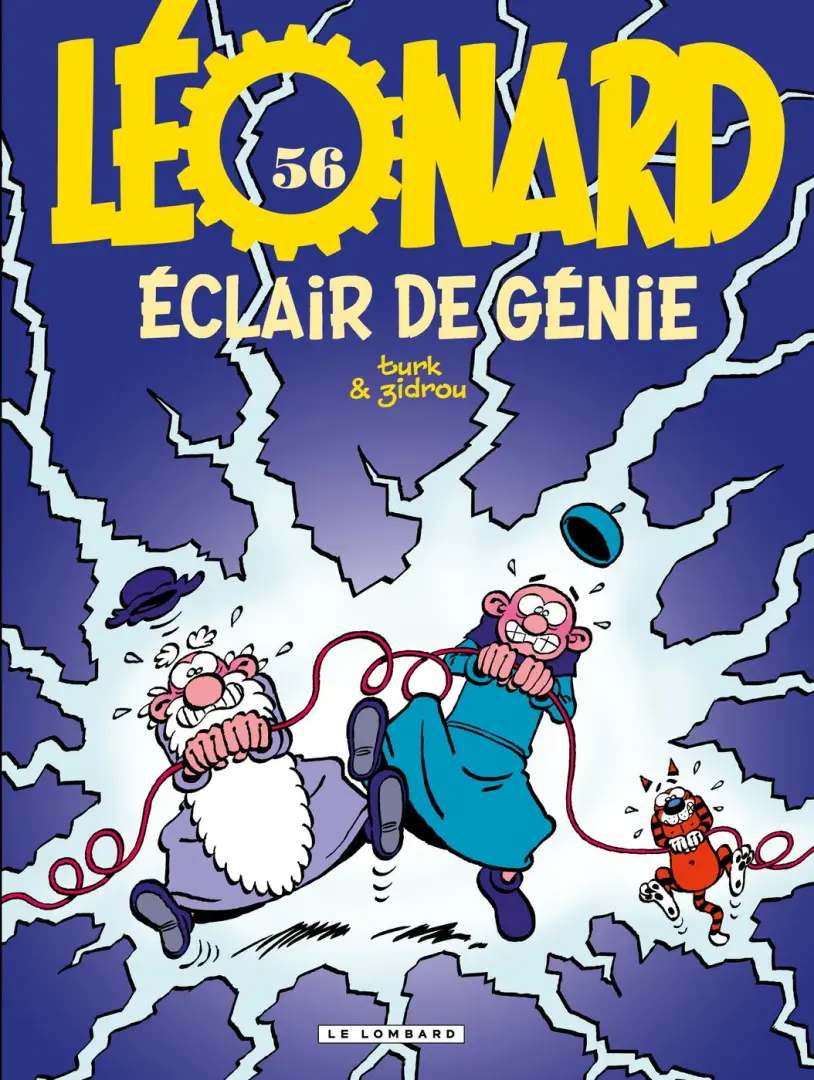 Couverture de l'album Léonard Tome 56 Eclair de génie