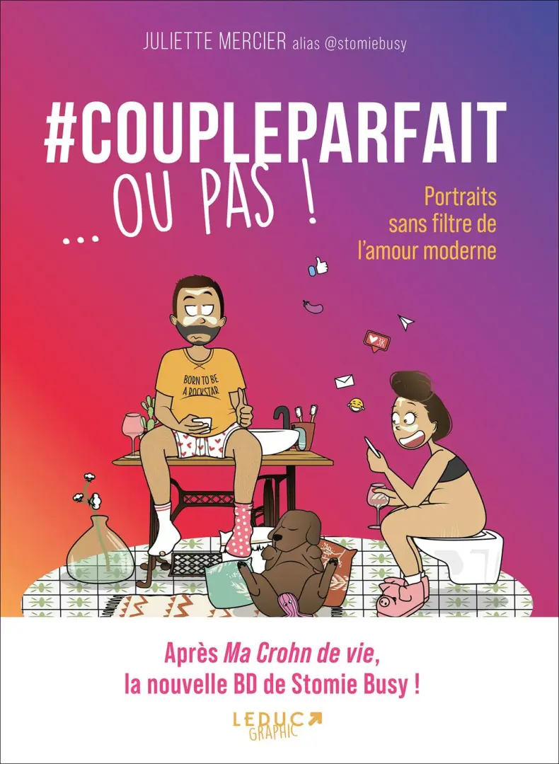Couverture de l'album #Coupleparfait ... ou pas ! Portraits sans filtre de l'amour moderne