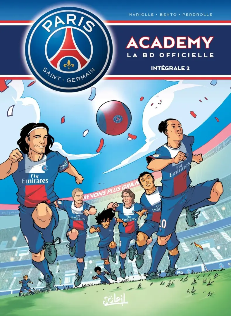 Couverture de l'album PSG academy Intégrale 2