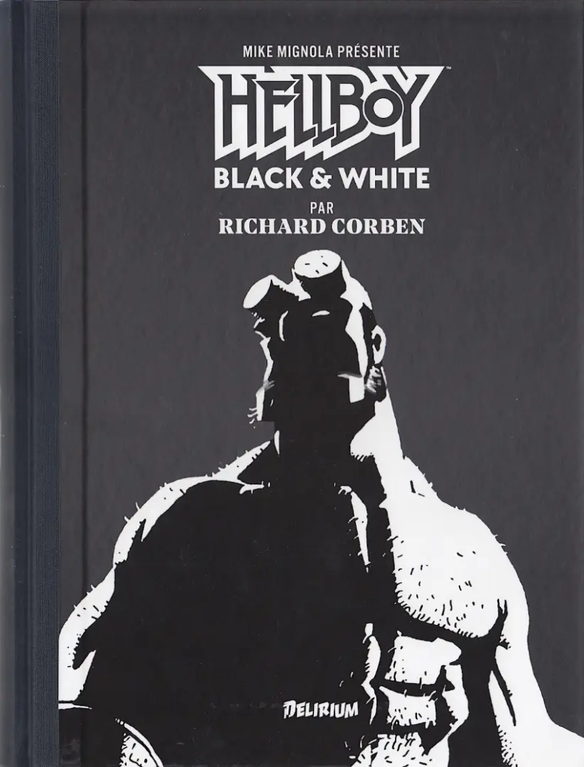 Couverture de l'album Hellboy Black & White par Richard Corben