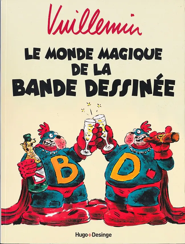 Couverture de l'album Le monde magique de la bande dessinée