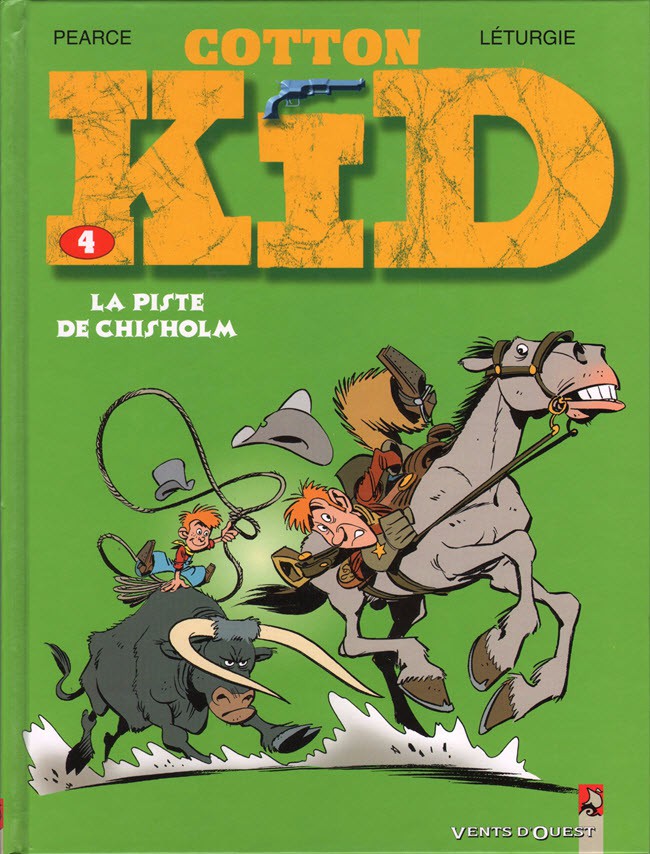 Couverture de l'album Cotton Kid Tome 4 La piste de Chisholm