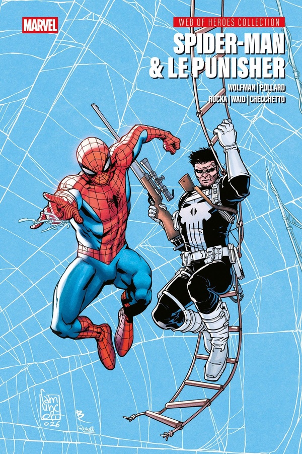 Couverture de l'album Web of Heroes Collection 4 Spider-Man & Le Punisher