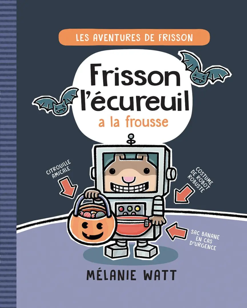 Couverture de l'album Les aventures de Frisson 4 Frisson l'écureuil a la frousse