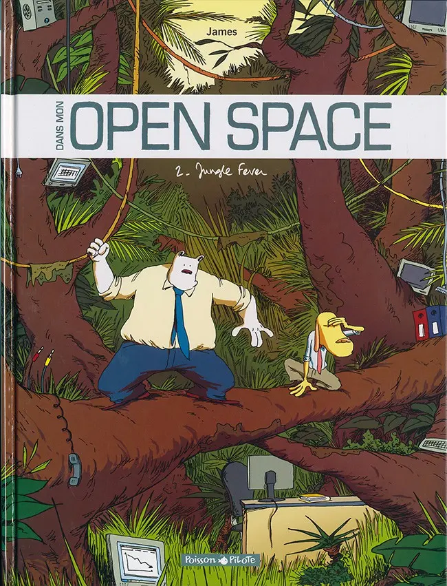 Couverture de l'album Dans mon open space Tome 2 Jungle Fever