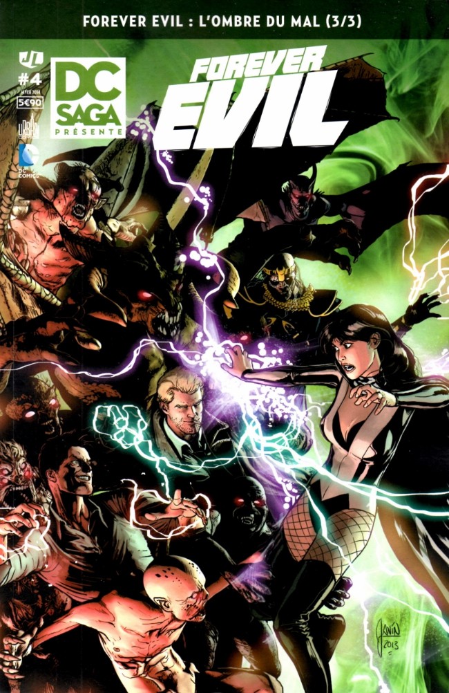 Couverture de l'album DC Saga présente Tome 4 Forever Evil : L'ombre du mal (3/3)