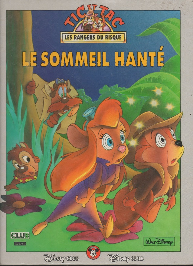 Couverture de l'album Disney Club Tic et Tac, les Rangers du Risque - Le Sommeil hanté